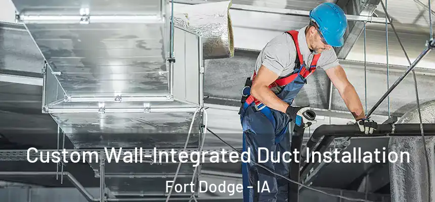  Custom Wall-Integrated Duct Installation Fort Dodge - IA